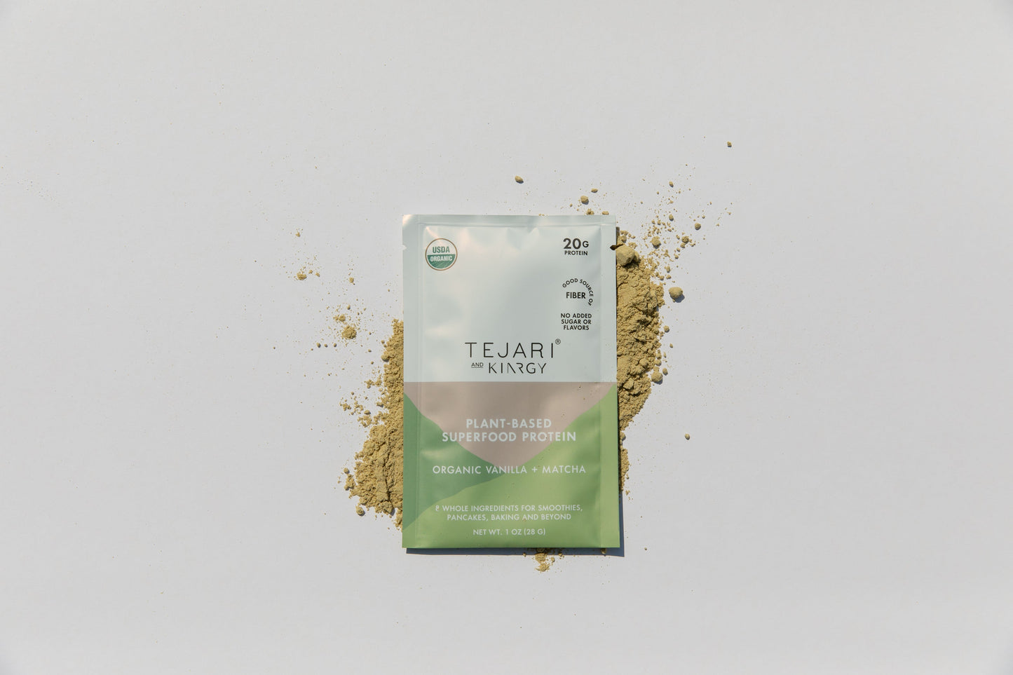 KINRGY x TEJARI Organic Vanilla + Matcha Blend - Two Sachet Set