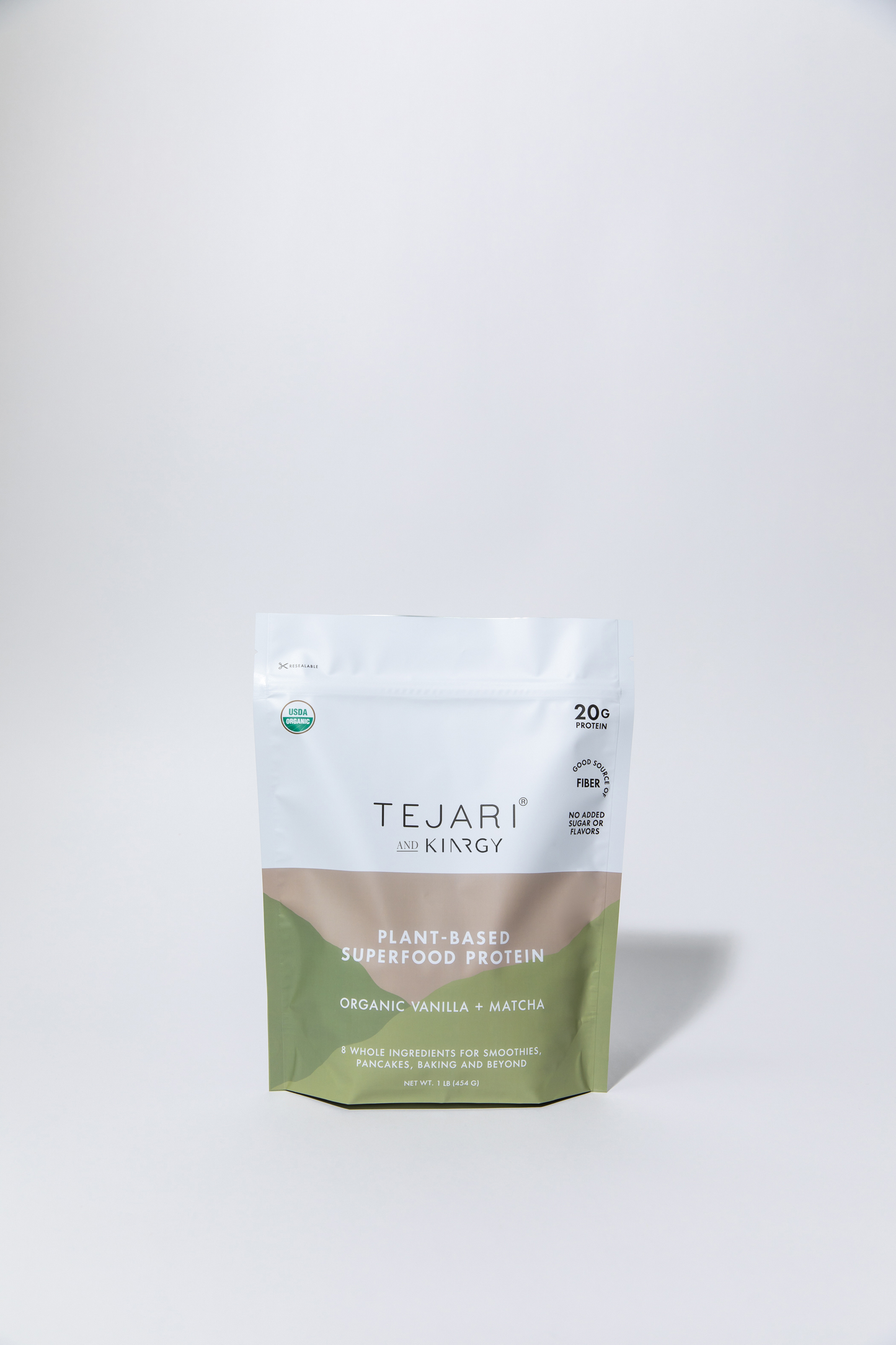 KINRGY x TEJARI Organic Vanilla + Matcha Blend